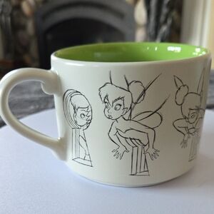 Disney Tinker Bell Mug with Green Interior